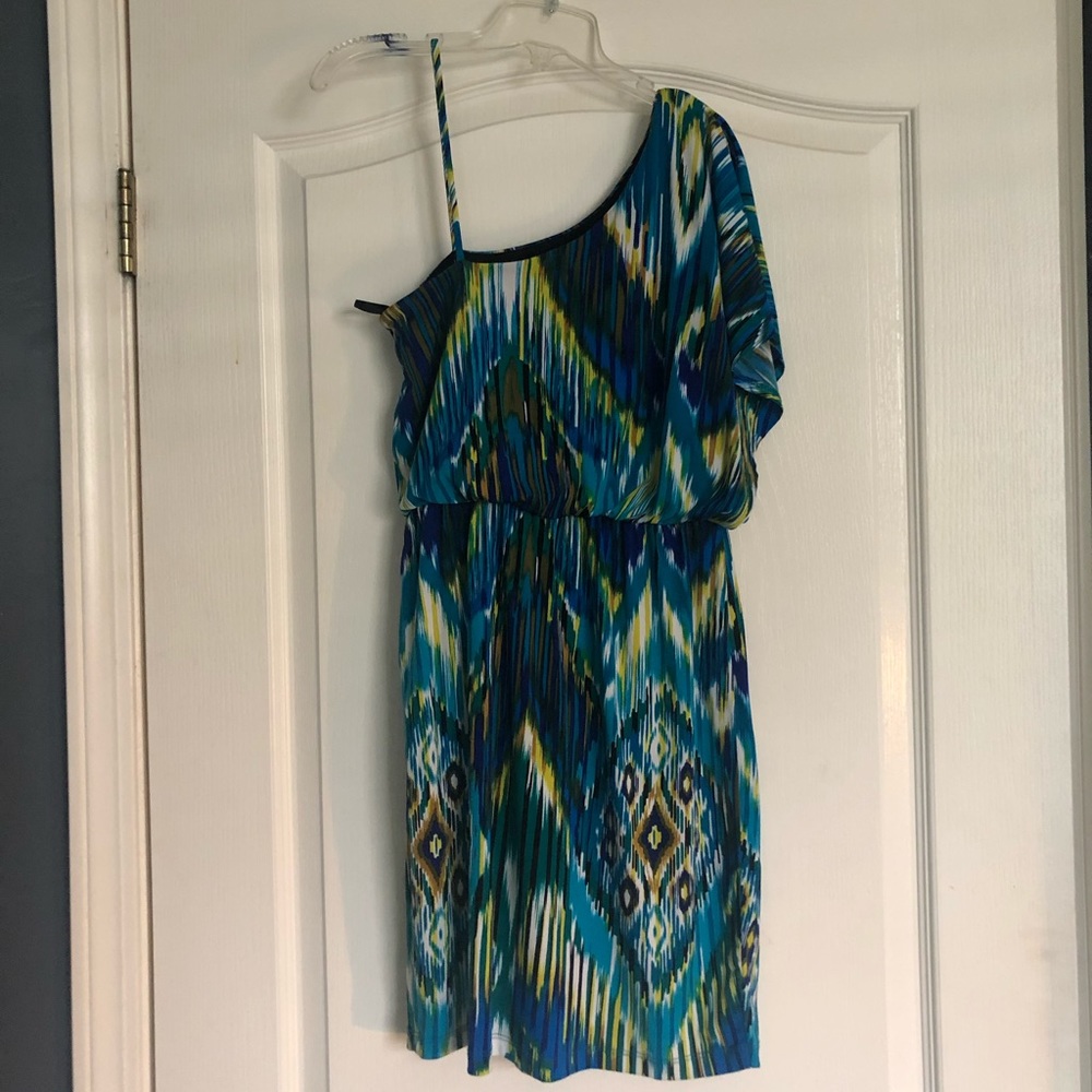 Off the shoulder mini dress